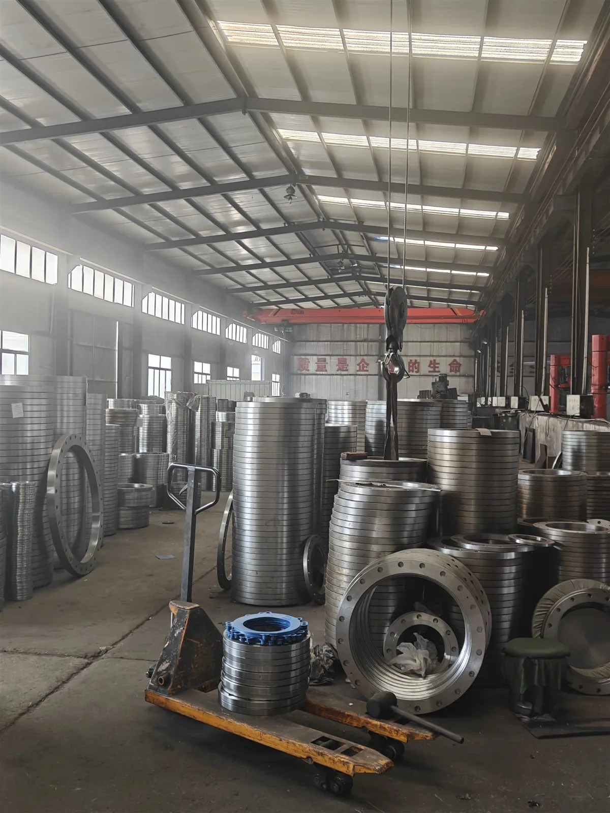 SITONG flange production workshop in Hebei, China